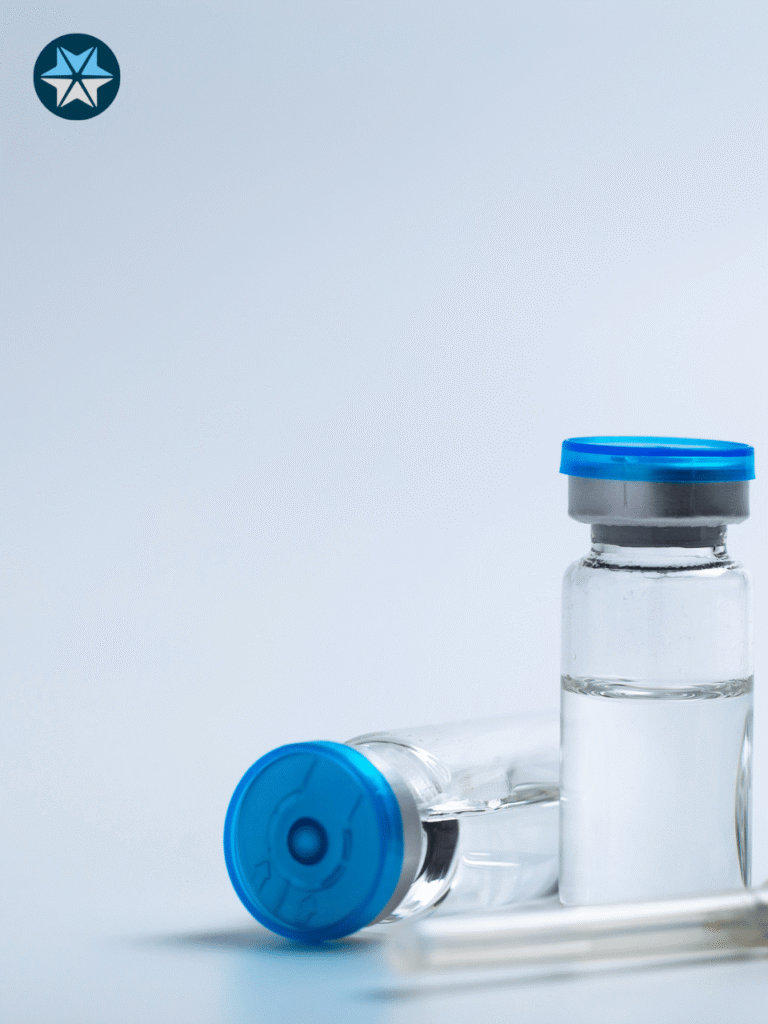 Two pharmaceutical viles