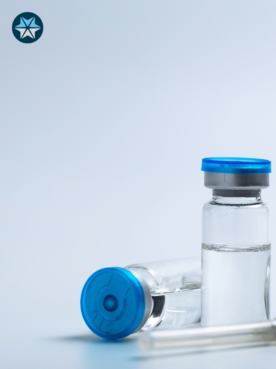 Two pharmaceutical viles